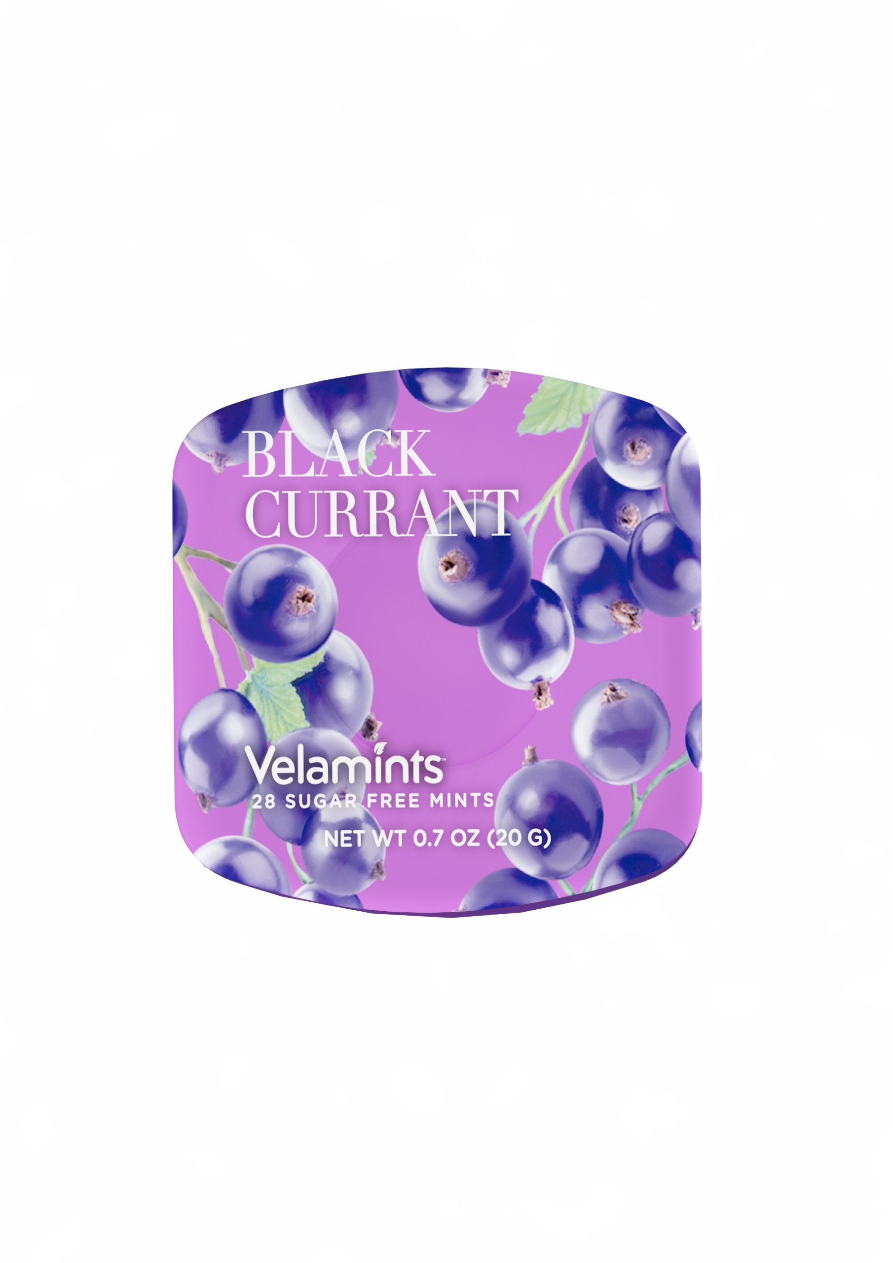 Sugar Free mints Velamints Expressions Black Currant X 9 pcs حبوب النعناع بالكشمش الأسود الخالية من السكر مع المحليات