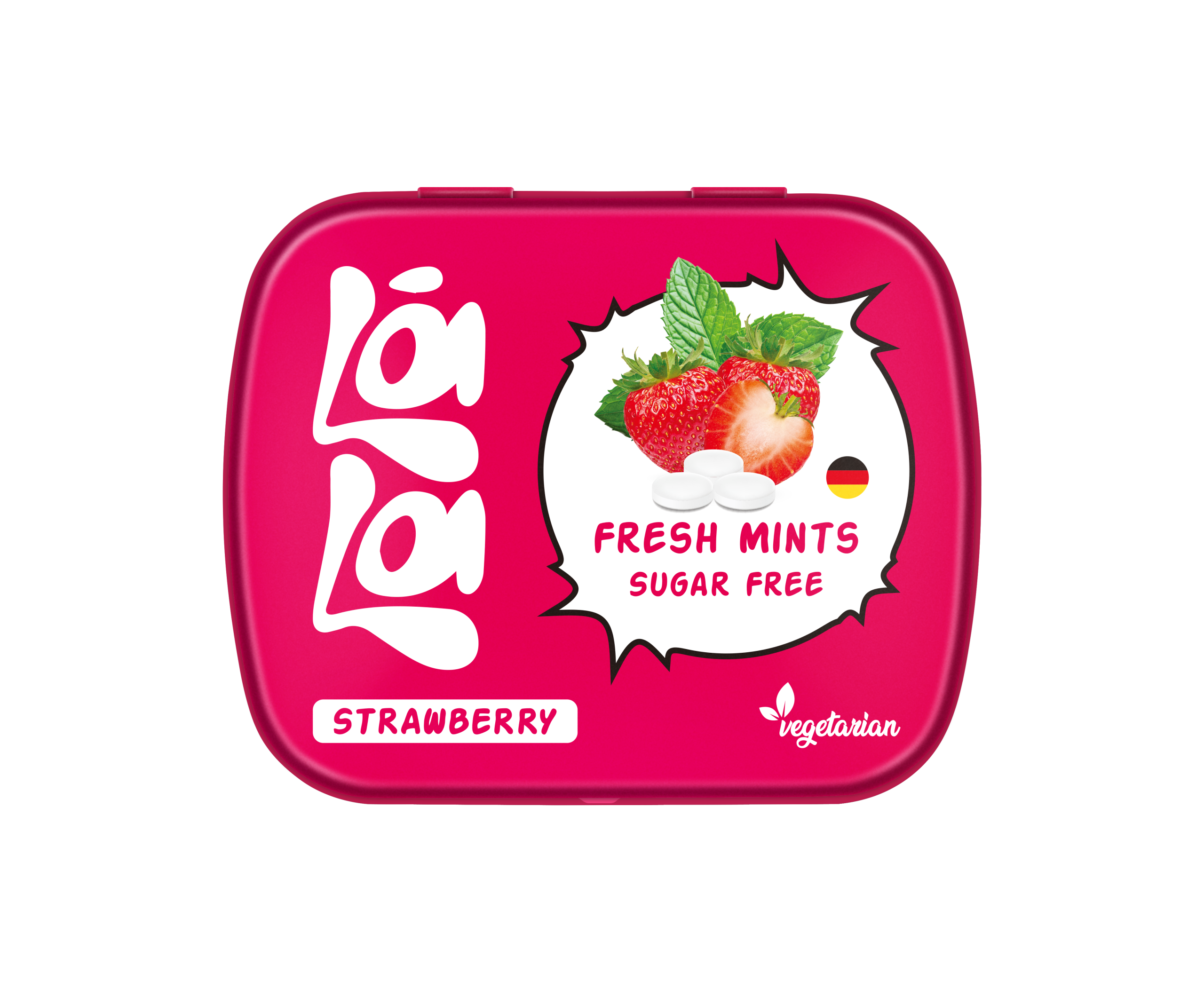 LaLa Fresh Mints Sugar free Strawberry